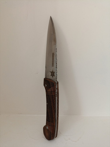 چاقوی سلاخی راسته ای فولادی دست ساز زنجان