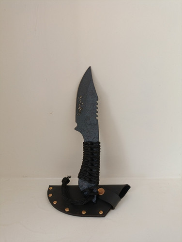 تیزی فولادی غلافدار طرح مرد جنگی دست ساز زنجان