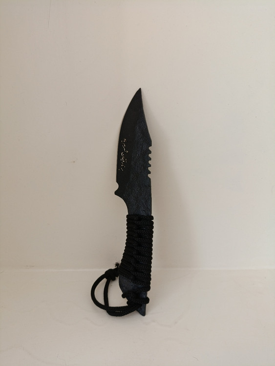 تیزی فولادی غلافدار طرح مرد جنگی دست ساز زنجان