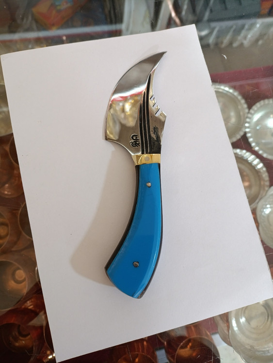 چاقوی شکاری غلافدار از جنس استیل ضد زنگ دست ساز زنجان