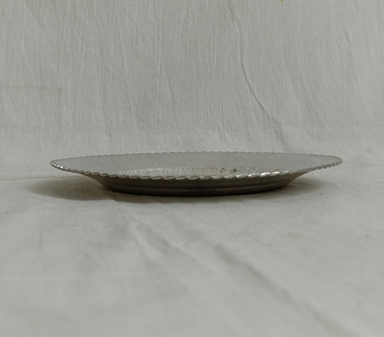 پیش دستی میوه و شیرینی خوری مسی دو رو قلع دست ساز زنجان