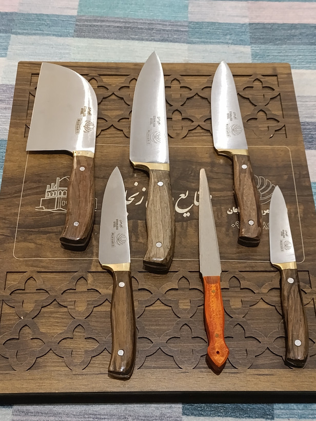 ست کامل چاقوی لوکس و حرفه ای سرآشپز