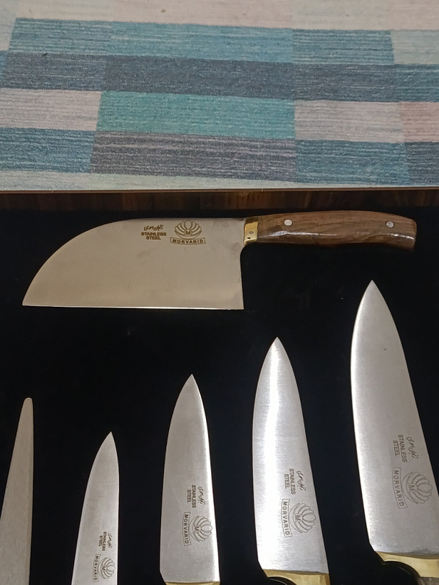 ست کامل چاقوی لوکس و حرفه ای سرآشپز