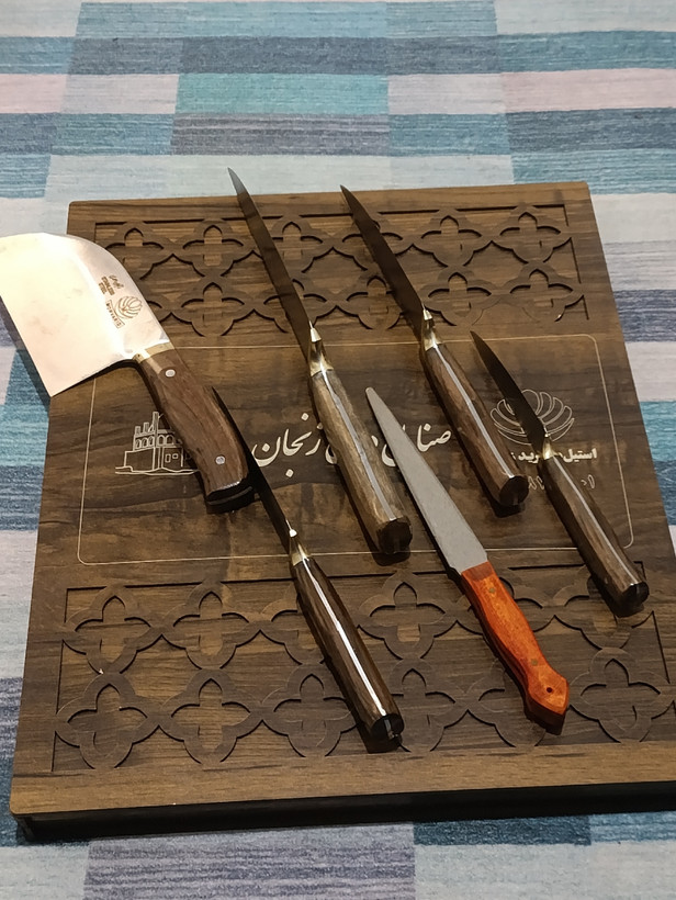ست کامل چاقوی لوکس و حرفه ای سرآشپز